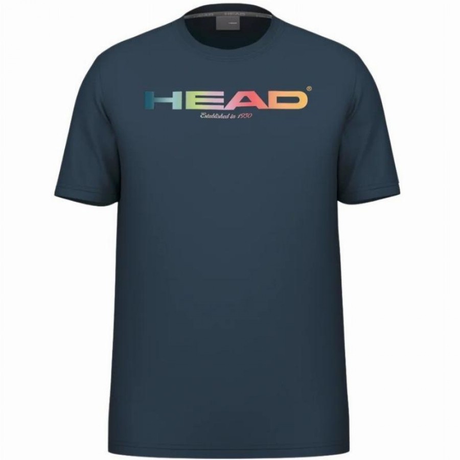 Head Maglietta Arcobaleno Blu Navy  Offerta + Economico