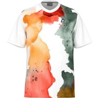 Testa Camiseta Tospin Naranja Stampa  Offerta + Economico