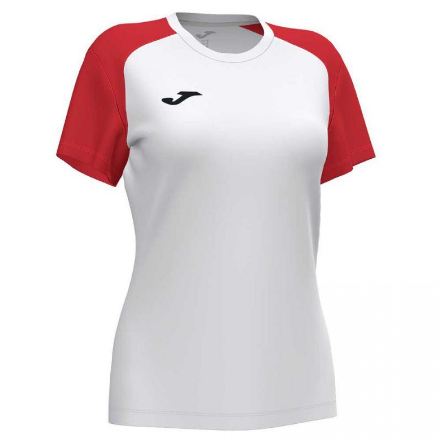 Maglietta Joma Academy IV Bianco Rosso Donna  Offerta + Economico