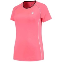 Camiseta Kswiss Hypercourt Crew 4 Rosa Mujer