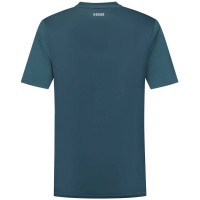 Camiseta Kswiss Hypercourt Print Crew 5 Verde Petroleo Rosa  Offerta + Economico