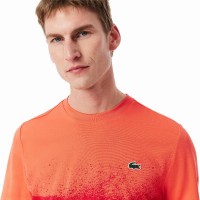 Lacoste Novak Djokovic Maglietta Arancio Rosso
