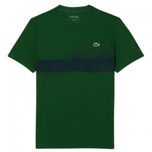 Lacoste Novak Djokovic Maglietta Verde Navy Blu