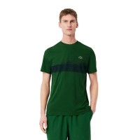 Lacoste Novak Djokovic Maglietta Verde Navy Blu