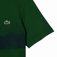 Lacoste Novak Djokovic Maglietta Verde Navy Blu