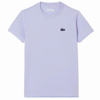 Lacoste Sport Blu Viola Maglietta Donna
