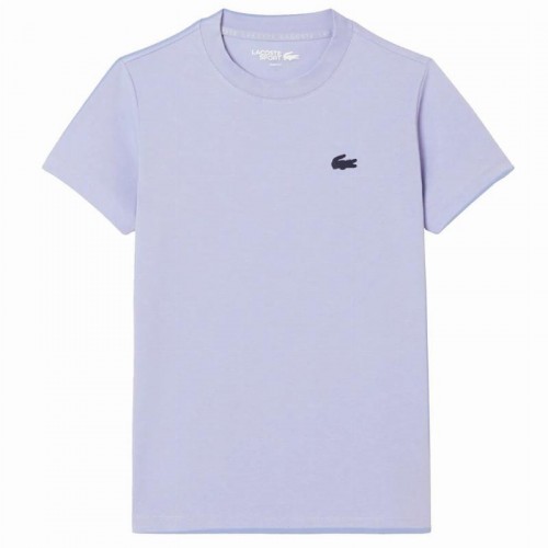 Lacoste Sport Blu Viola Maglietta Donna