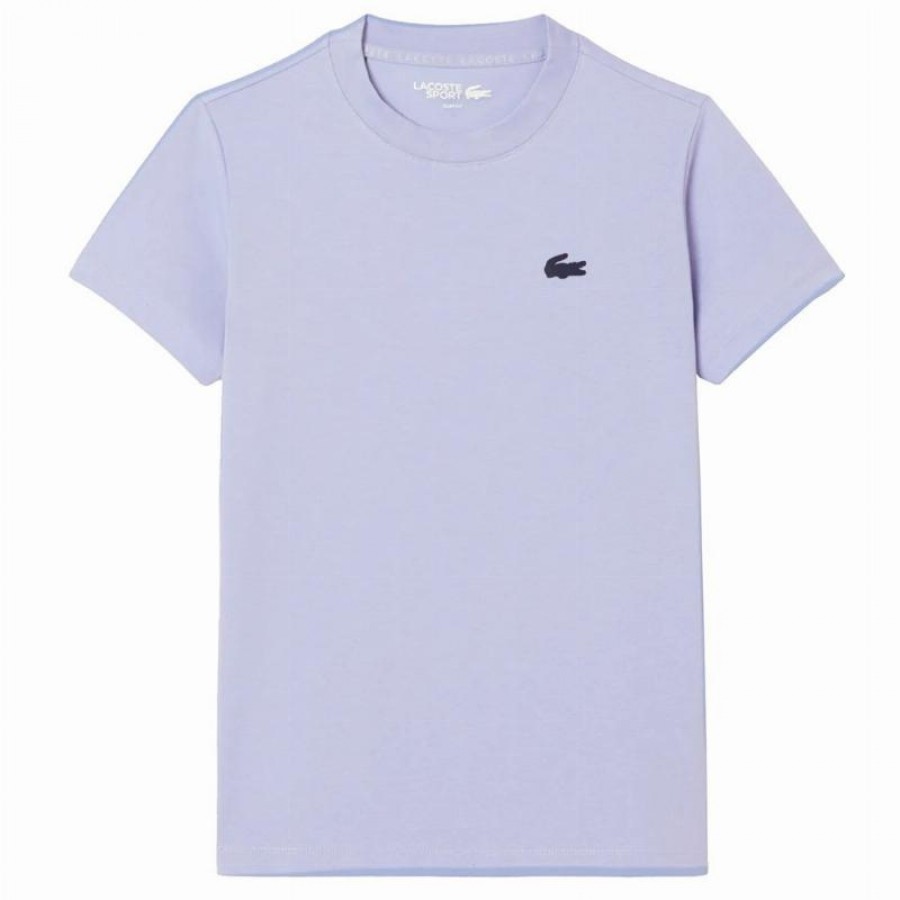 Lacoste Sport Blu Viola Maglietta Donna