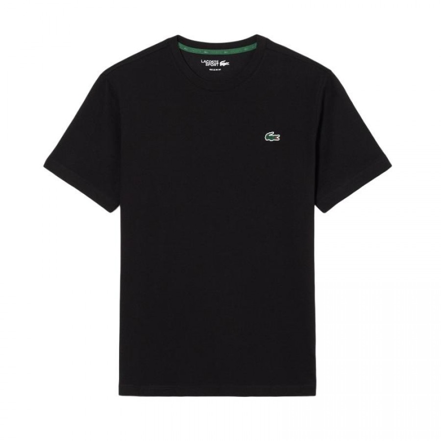 Maglietta Lacoste Sport Graphic Nera Verde