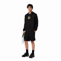 Lacoste Sport Maglietta Cachi Nero