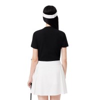Lacoste Sport Maglietta Nera Donna  Offerta + Economico