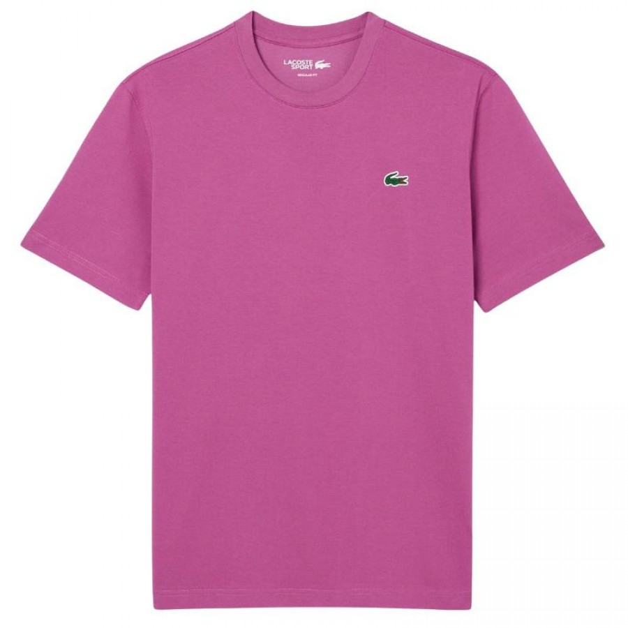 Lacoste Sport Regular Fit Maglietta Malva
