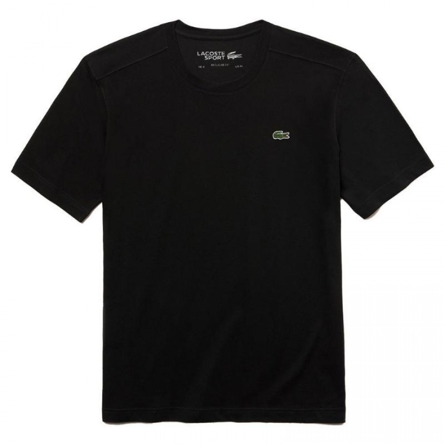 Lacoste Sport Regular Fit Maglietta Nera  Offerta + Economico