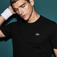 Lacoste Sport Regular Fit Maglietta Nera  Offerta + Economico