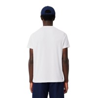 Lacoste Sport Ultra Dry Maglietta Blu Navy Bianco