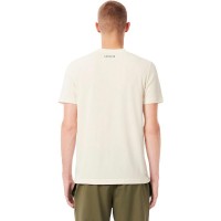 Lacoste Ultra Dry Off-White Maglietta da tennis