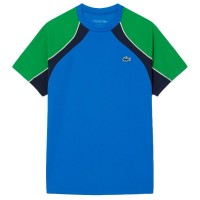 Lacoste Ultra Dry Maglietta Blu Navy Verde
