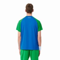 Lacoste Ultra Dry Maglietta Blu Navy Verde