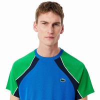 Lacoste Ultra Dry Maglietta Blu Navy Verde