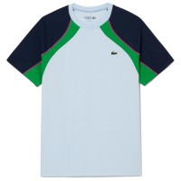 Lacoste Ultra Dry Blu Verde Maglietta