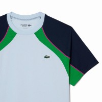 Lacoste Ultra Dry Blu Verde Maglietta