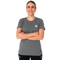 Camiseta Lok A1 Padel Ghiacciaio Gris Mujer  Offerta + Economico