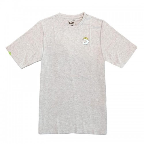 Lok Laced Accent Grigio Maglietta da donna