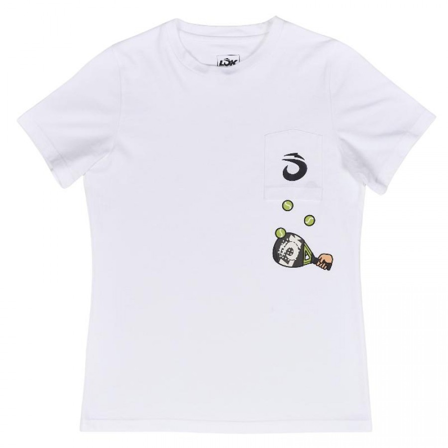Lok The Juggler Maglietta Bianca Donna  Offerta + Economico