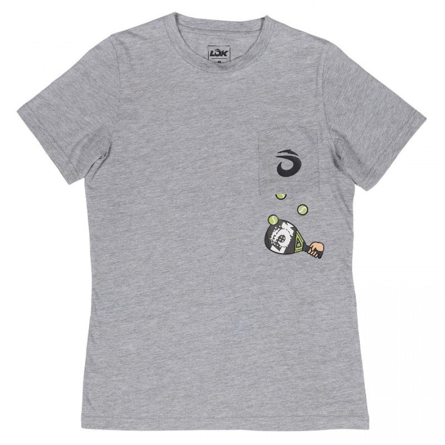 Lok The Juggler Maglietta Donna Grigia  Offerta + Economico