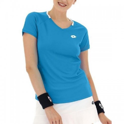Lotto Squadra Maglietta Blu Donna