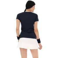 Lotto Squadra II Maglietta Donna Blu Navy Bianco