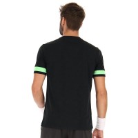 T-shirt Lotto Superrapida V Nero Verde Mela