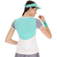Lotto Top IV Bianco Verde Maglietta Donna