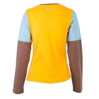 Varlion MD M/L06-MC617 Maglietta a maniche lunghe Giallo Donna