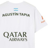 Nox Agustin Tapia Sponsors AT10 Maglietta bianca 2024  Offerta + Economico