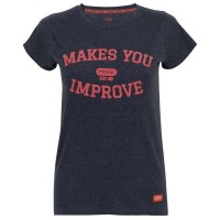 Nox Basic Navy Blu Maglietta Donna  Offerta + Economico