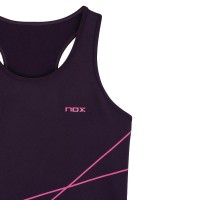Nox Pro T-shirt viola scuro Donna rosa