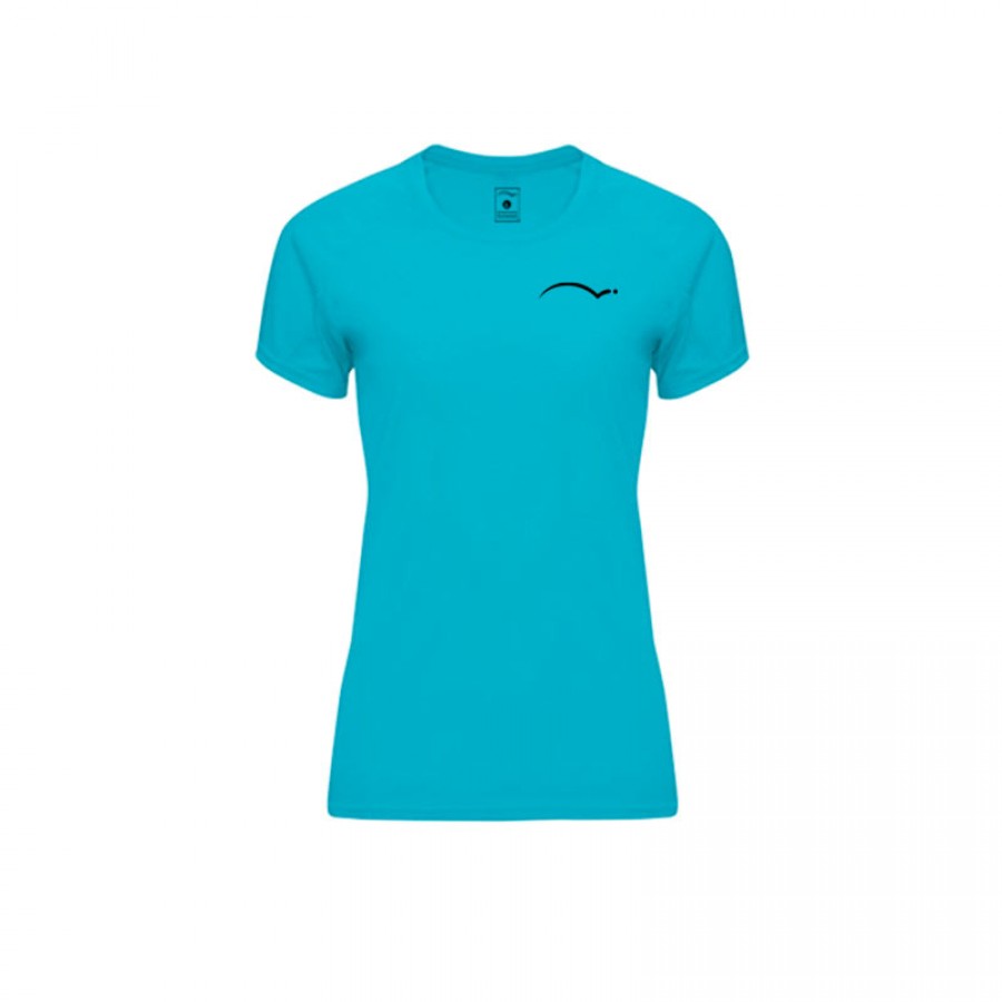 Maglietta da torneo PadelPoint turchese da donna  Offerta + Economico