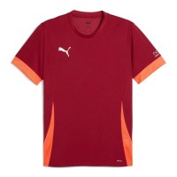 Puma Individual Maglietta Rosso Scuro  Offerta + Economico