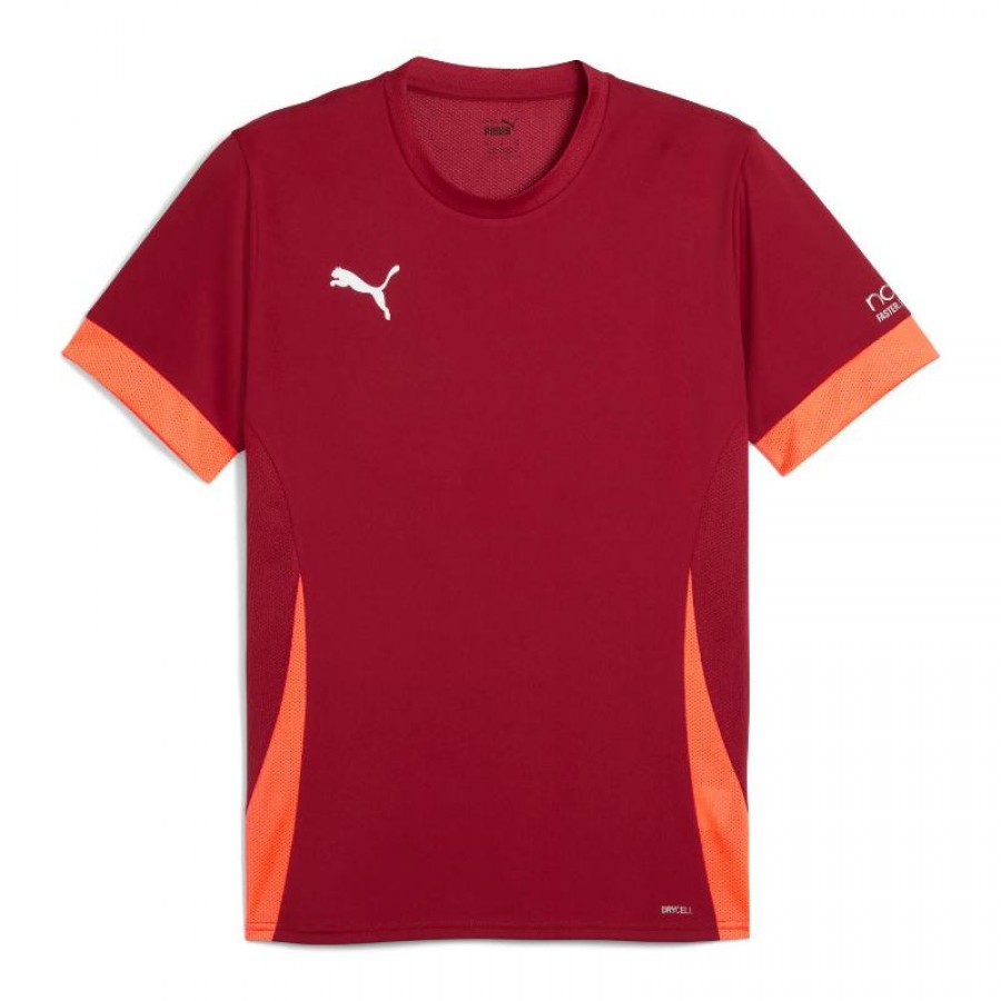 Puma Individual Maglietta Rosso Scuro  Offerta + Economico