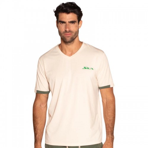 Siux Gea Maglietta Beige Marrone