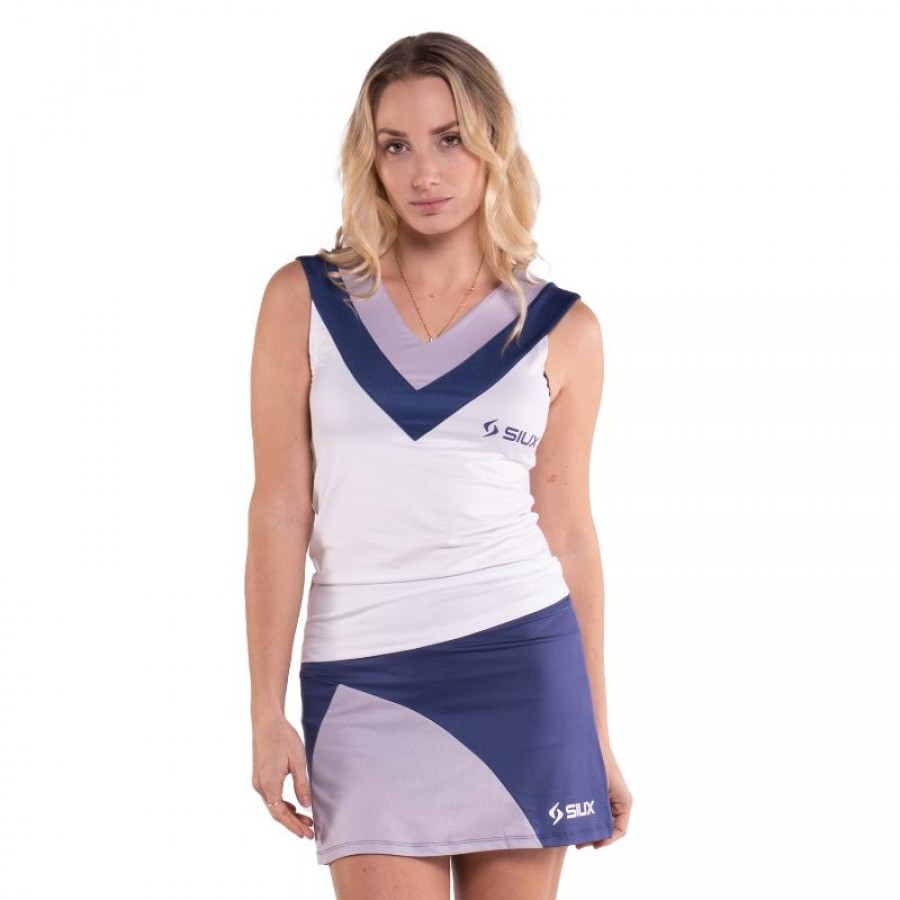 Maglietta bianca da donna Siux Vatena