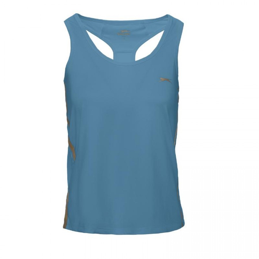 Slazenger Ana Blu Maglietta Donna  Offerta + Economico