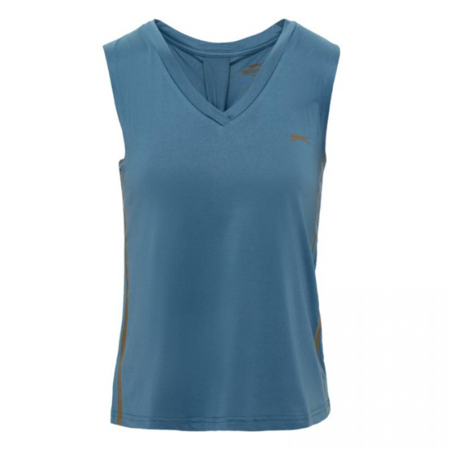 Slazenger Lola Blu Maglietta Donna  Offerta + Economico
