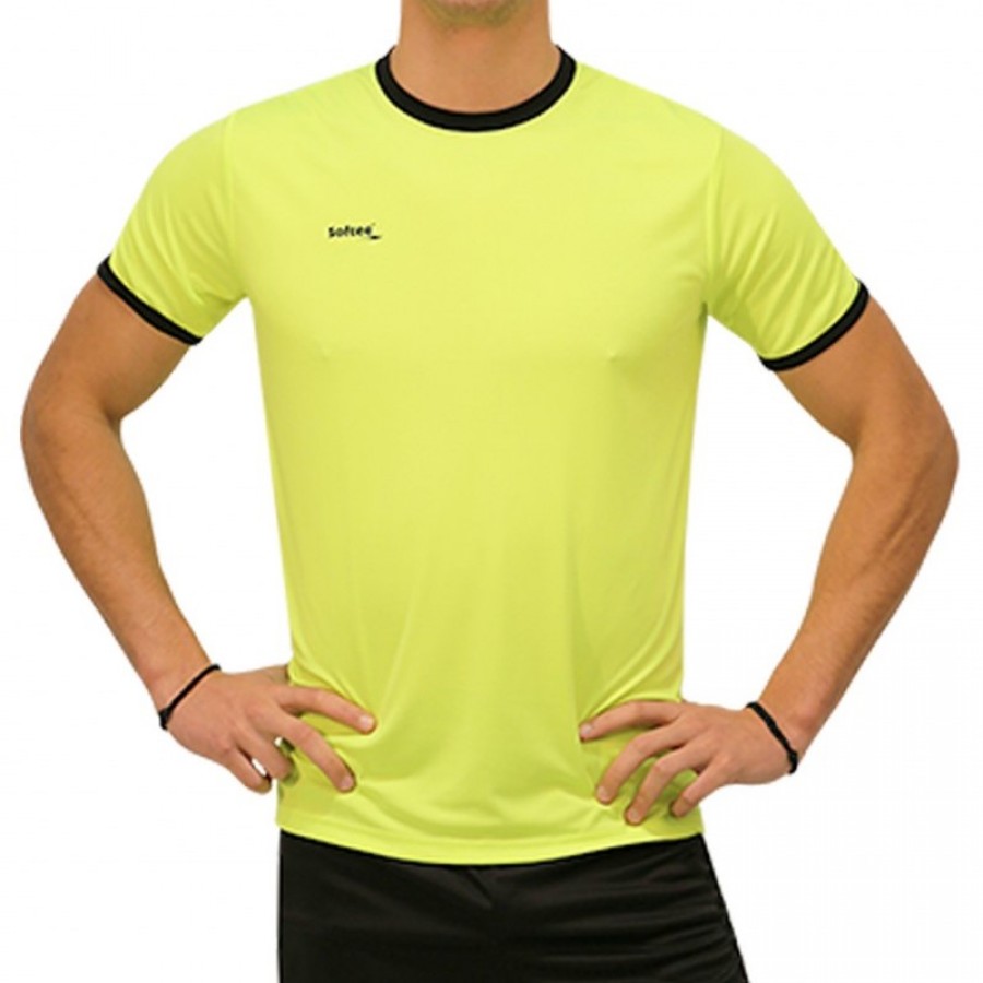 Softee Galaxy Maglietta Giallo Fluo Nero  Offerta + Economico