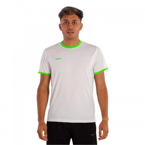 Softee Galaxy Maglietta Bianco Verde Fluo