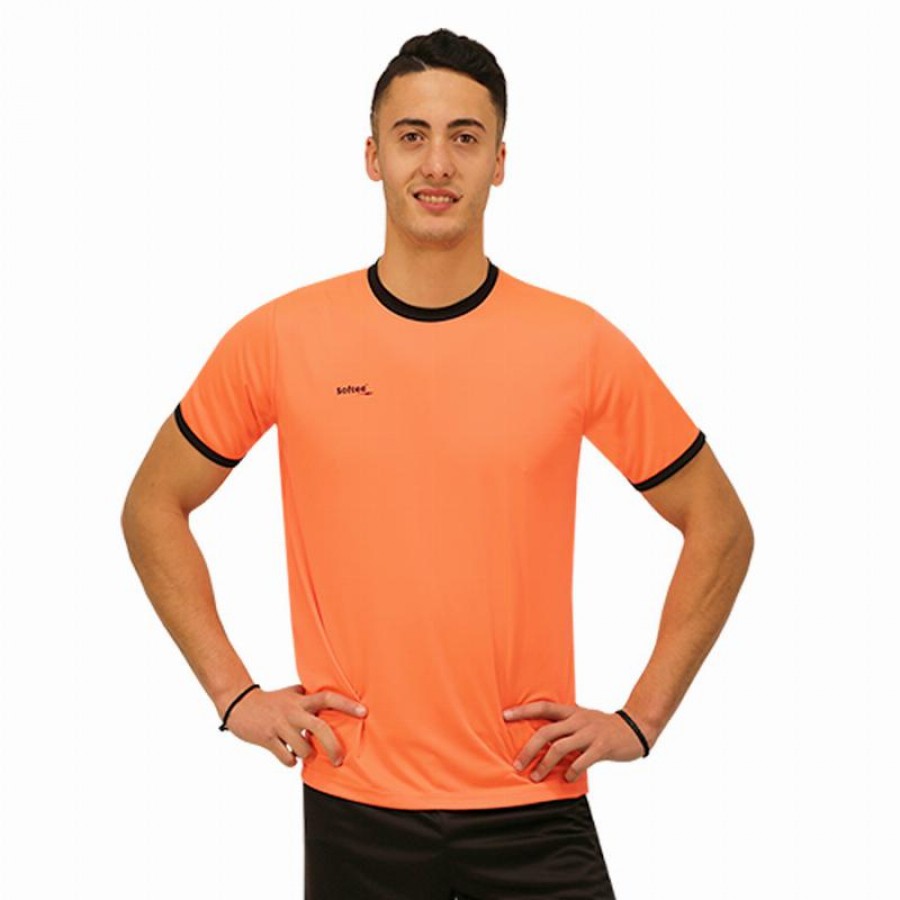 Softee Galaxy Coral Maglietta Nera Fluorescente  Offerta + Economico