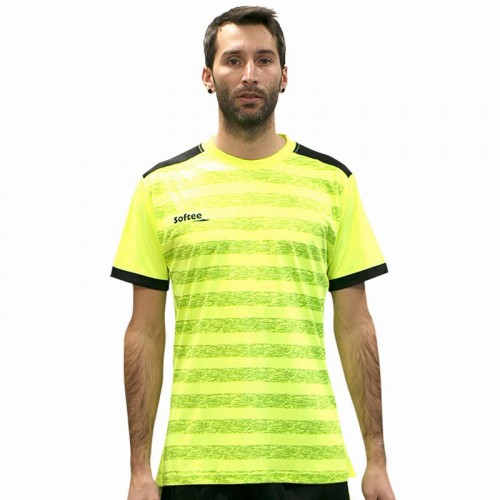 Softee Leader T-shirt Giallo Fluor Nero
