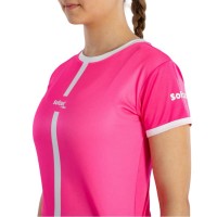 T-shirt donna Softee Tipex fucsia fluo bianco  Offerta + Economico