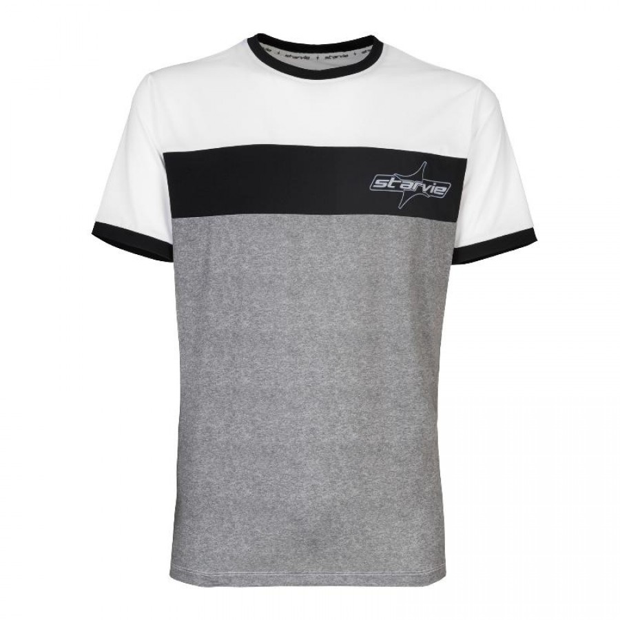 StarVie Luxe Nero Grigio T-Shirt